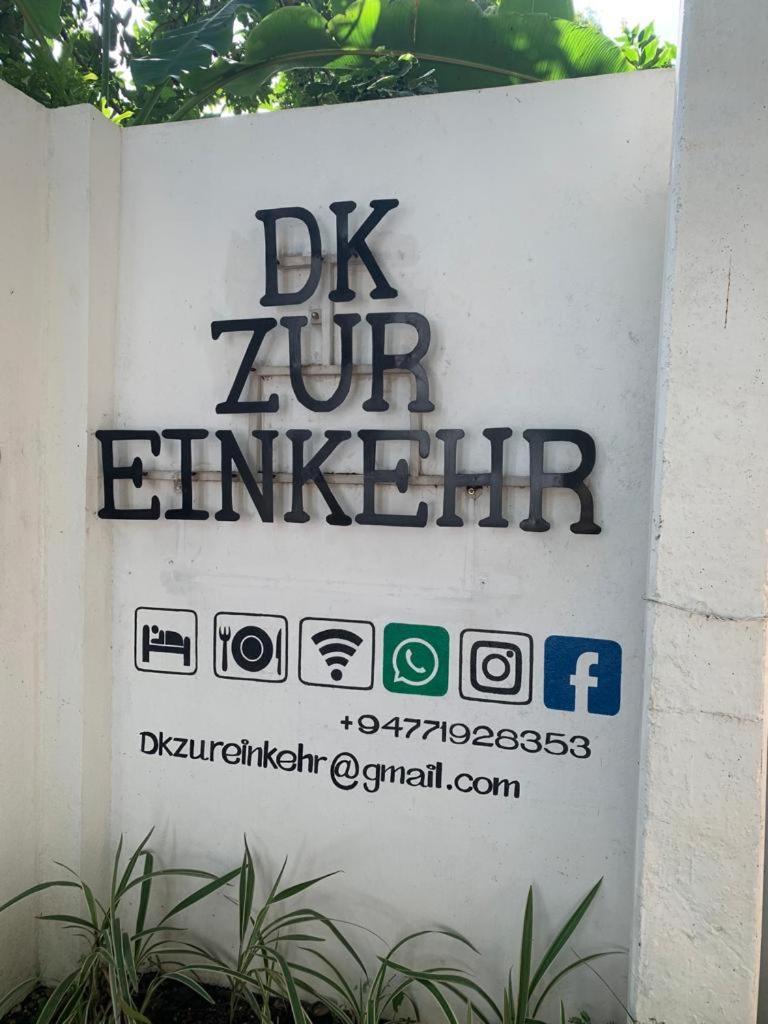Dk Zur Einkehr Hotel Ahangama Eksteriør bilde
